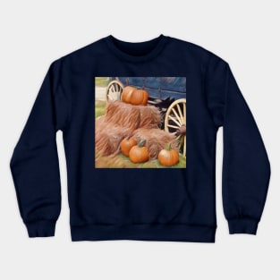 Hayride and Pumpkins Crewneck Sweatshirt